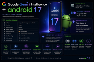 Google Gemini Intelligence + Android 17