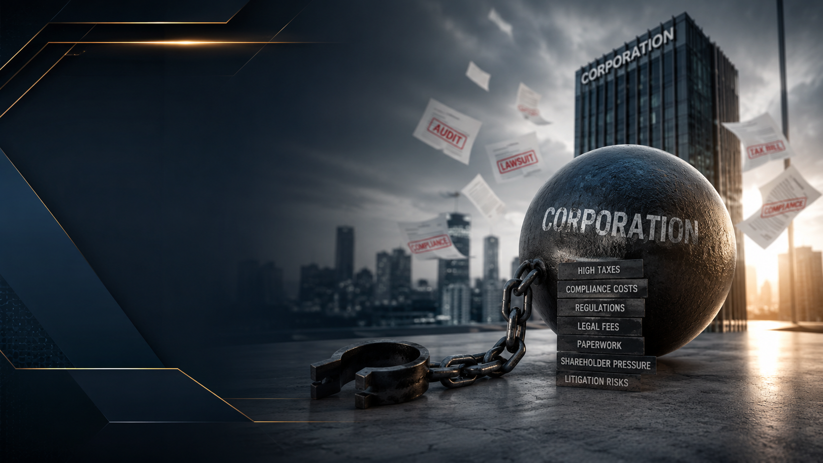 disadvantages of corporation