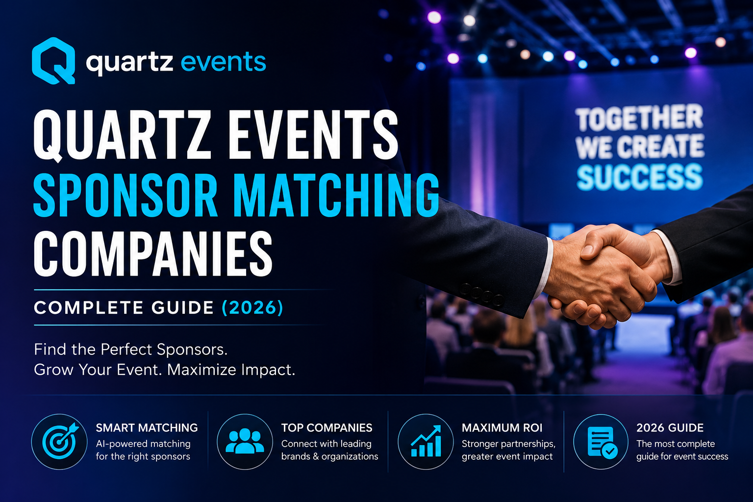 quartz events sponsor matching companies