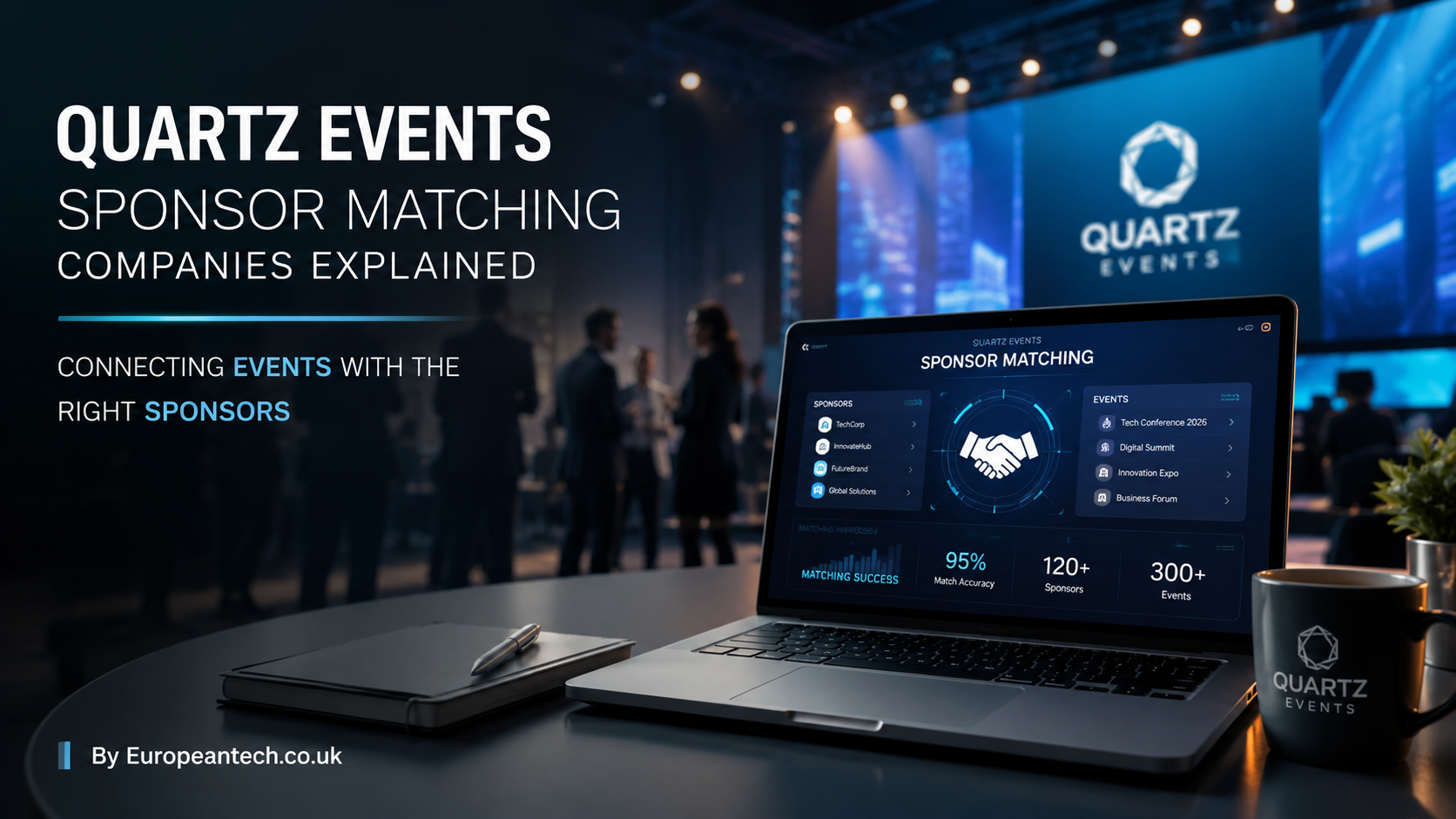 quartz events sponsor matching companies