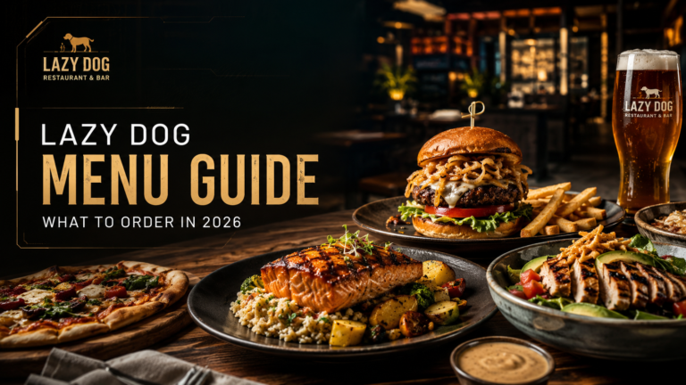 lazy dog menu