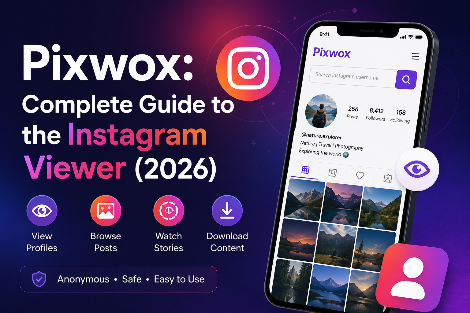 pixwox-guide