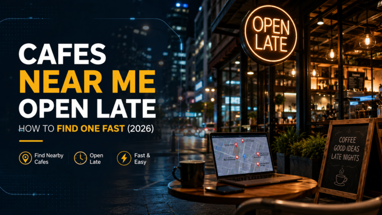 cafes near me open late